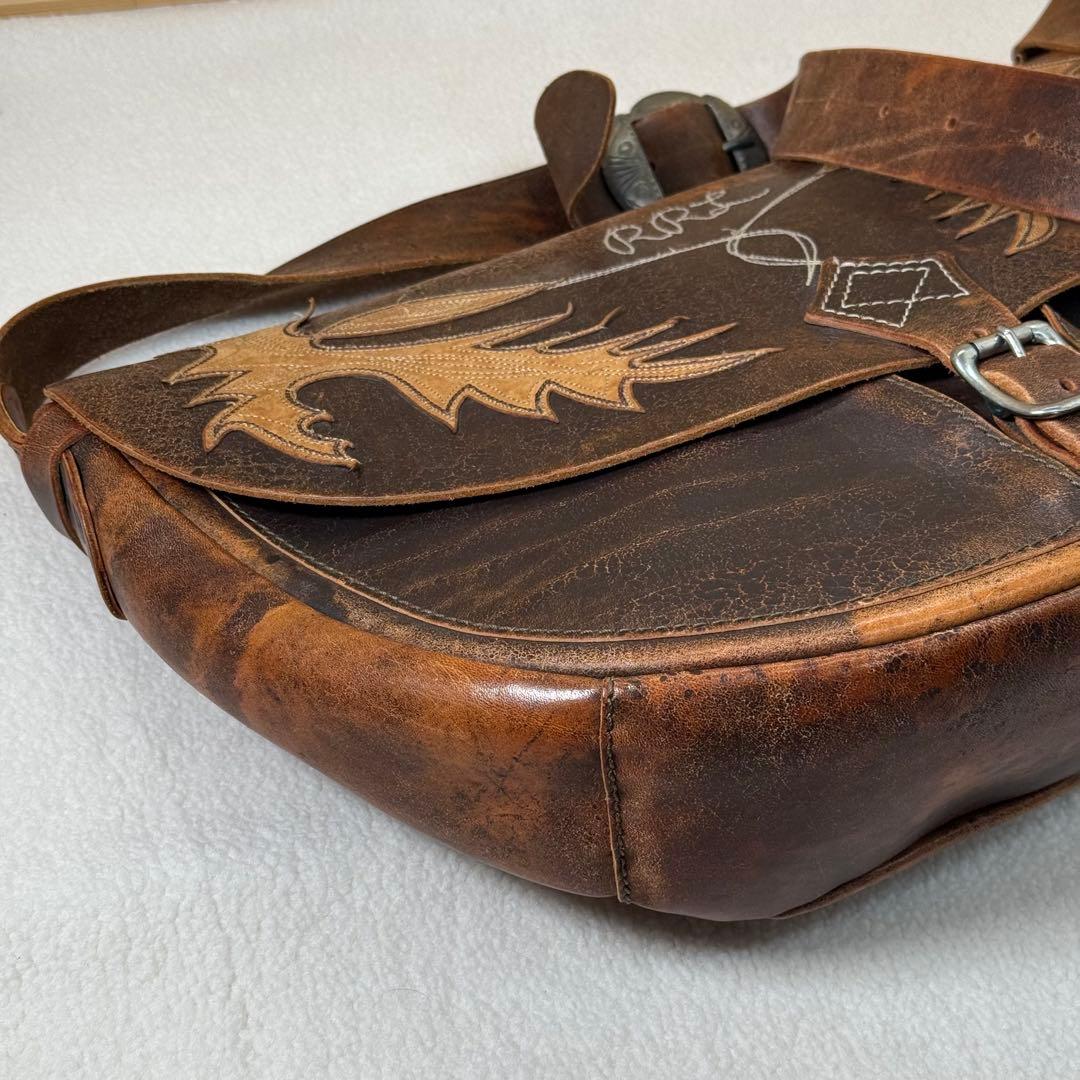 希少 RRL ラルフローレン メッセンジャーバッグ ヴィンテージ 希少