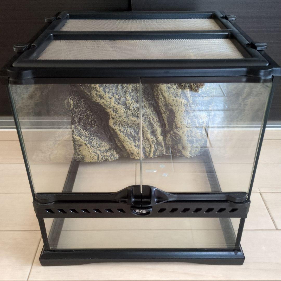 中古 ジェックス GEX エキゾテラ グラステラリウム 3030 飼育セット