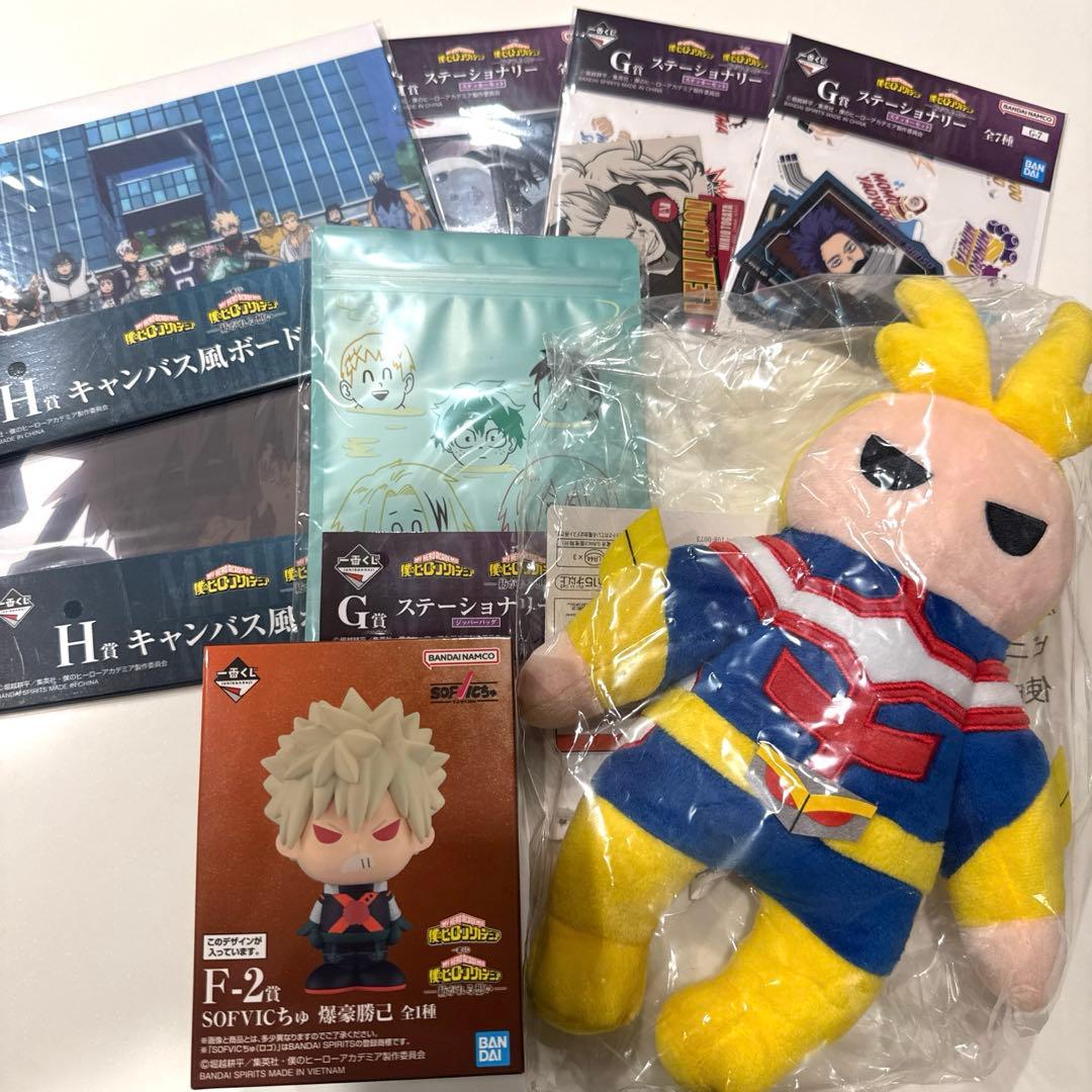 ヒロアカ 一番くじ 紡がれる想い E賞 オールマイト＋F-2 爆豪勝己+G+H