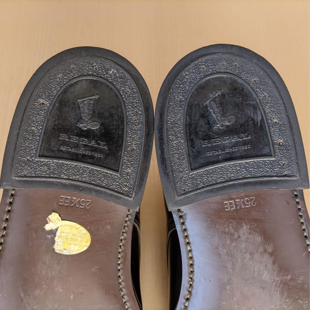 【希少・旧旧ロゴ】REGAL 2504 外羽根プレーントゥ 25.5EE