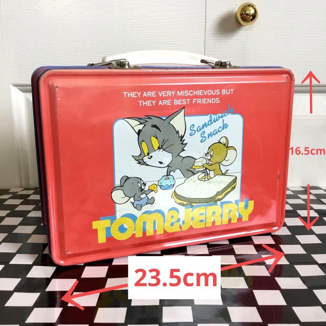 ヴィンテージ トムとジェリー ブリキ缶 ランチボックス - メルカリ
