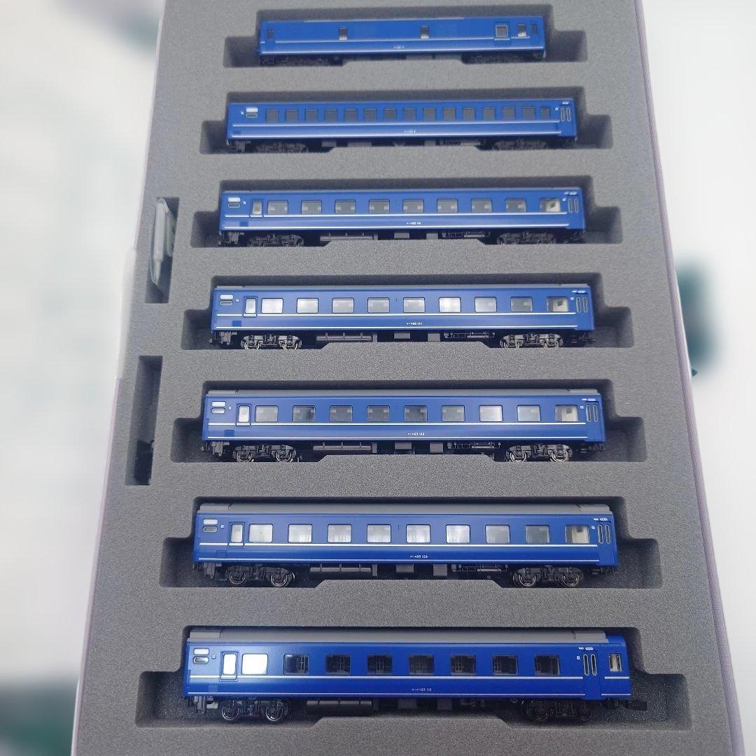 KATO 24系25形寝台車 富士 7両セット 再生産】(N) 10-855 24系25形 寝台特急「富士」 7両基本セット