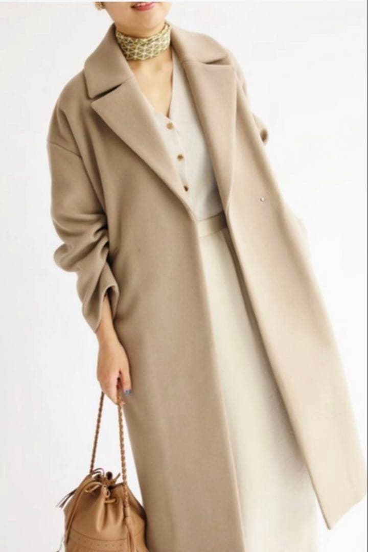 IENA イエナ MANTECOオーバーチェスターコート M ベージュ IENA（イエナ）の「《追加》MANTECOオーバーチェスターコート