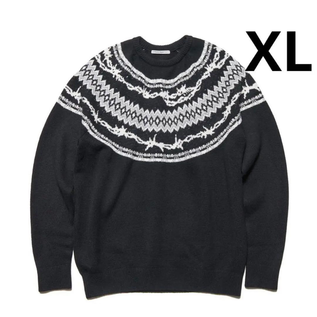 uniform experiment 25AW NORDIC SWEATER