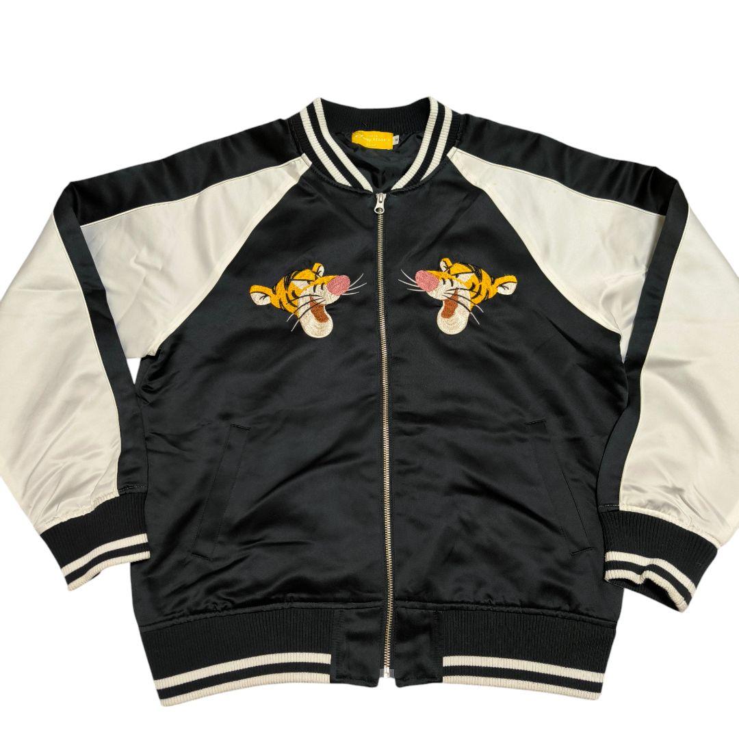 ディズニー ティガー スカジャン✨ 刺繍 Mサイズ ユニセックス - メルカリ