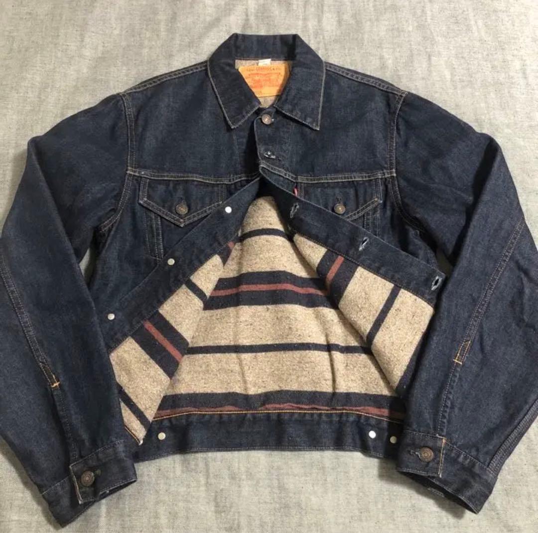 Levi'sリーバイス70505デニムジャケット ブランケット付 3rd復刻40