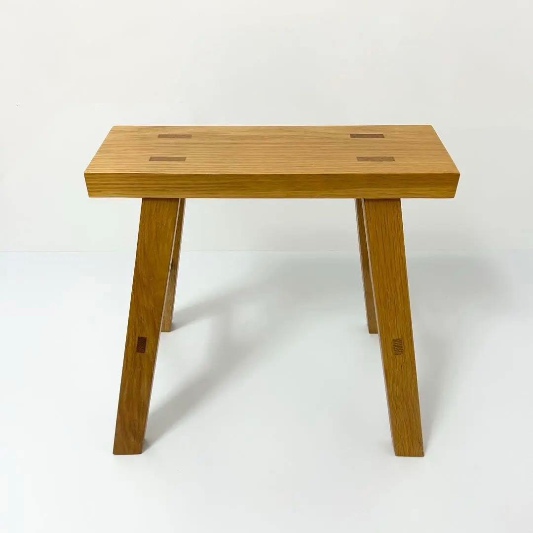 無印良品 MUJI ベンチ オーク材 小 廃盤品 スツール　② 無印良品ララガーデン春日部】無垢材ベンチ・オーク材・小｜スタッフの