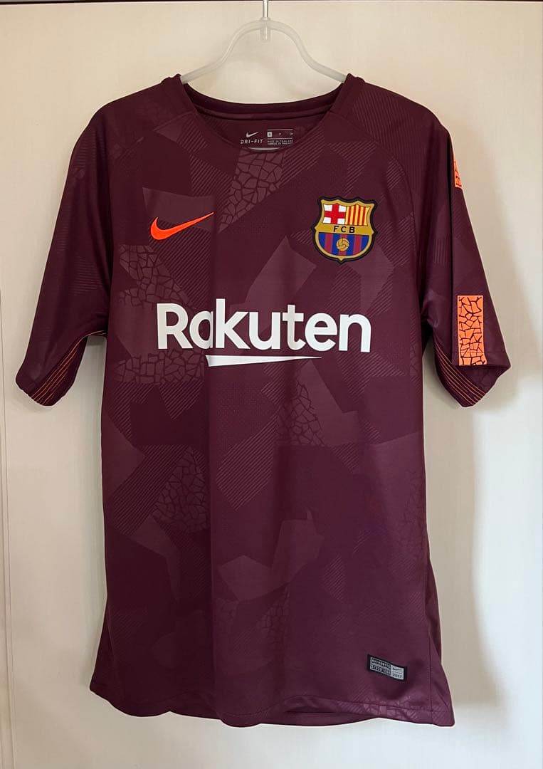 @*8様 FC バルセロナ 17-18 イニエスタ サード ゲーム ユニフォーム NIKE FCバルセロナ 17/18 ユニフォーム ホーム 半袖 レプリカ #8