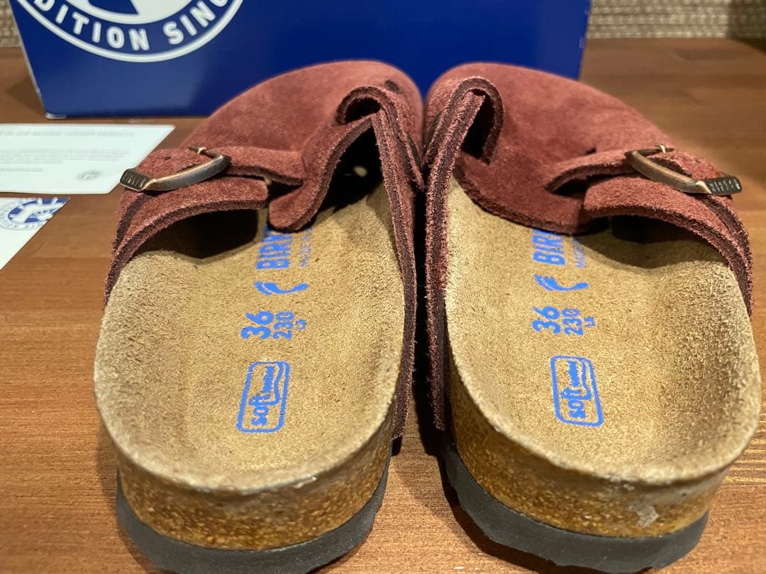 新品未使用　ビルケンシュトック　ボストン　ポート　36（23.0cm）