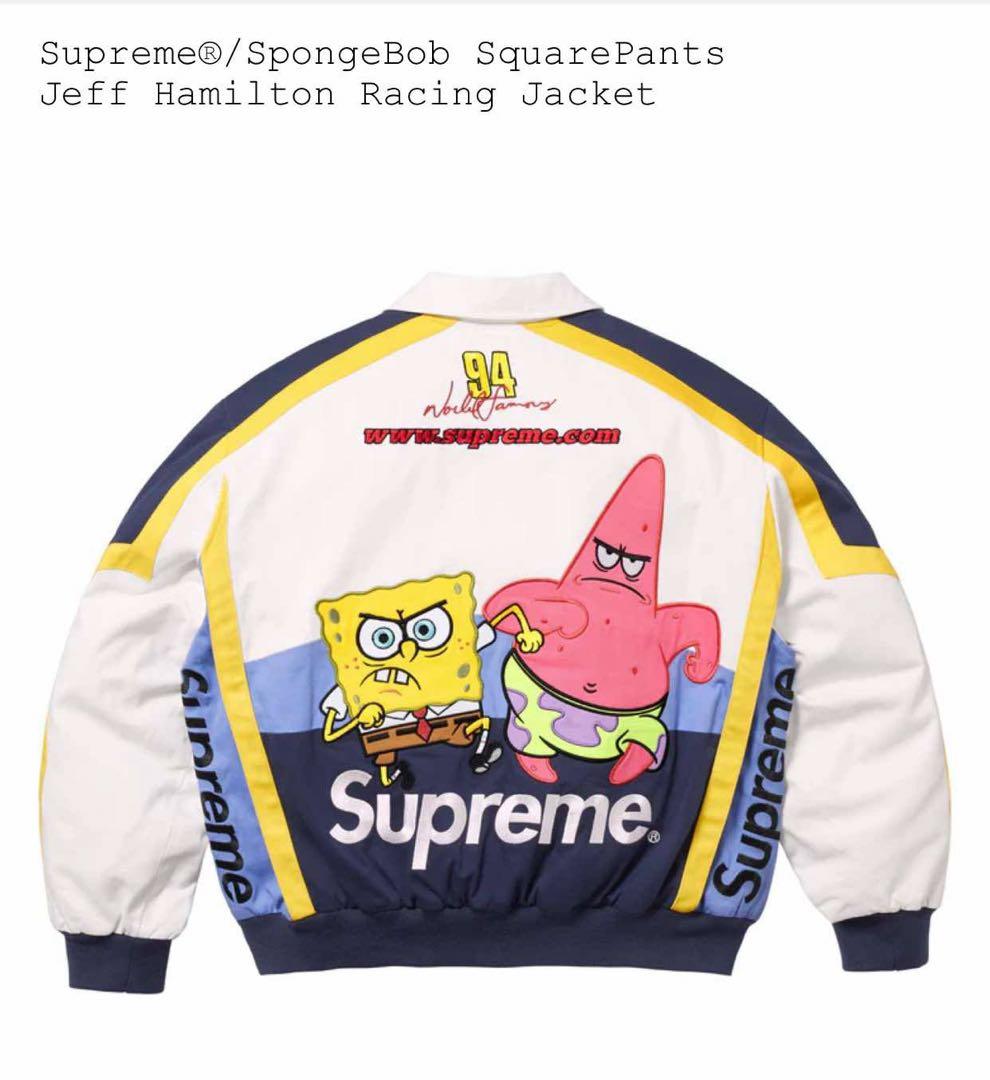 Supreme スポンジボブ ジャケット サイズS - メルカリ