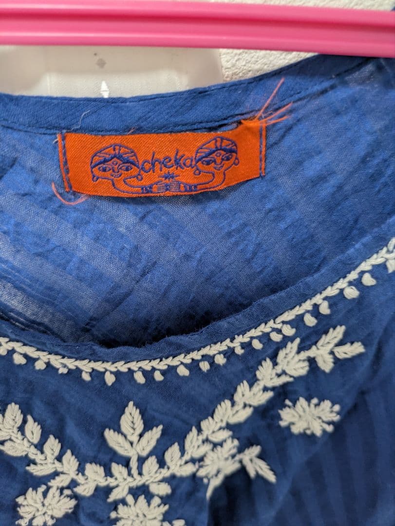 刺繍入り ノースリーブ チュニック - メルカリ