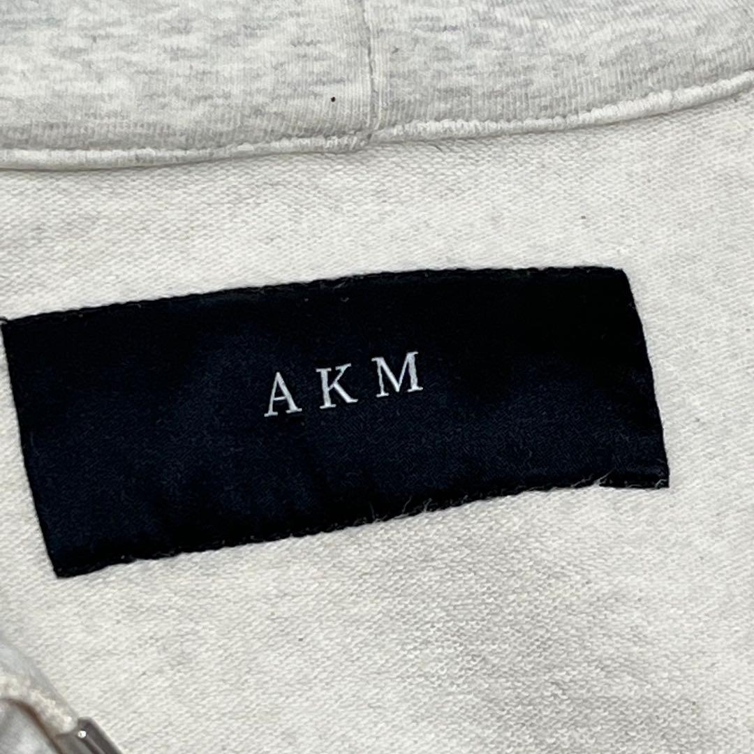 AKM』定価6.6万 ストレッチジャージパーカー ダブルジップアップ