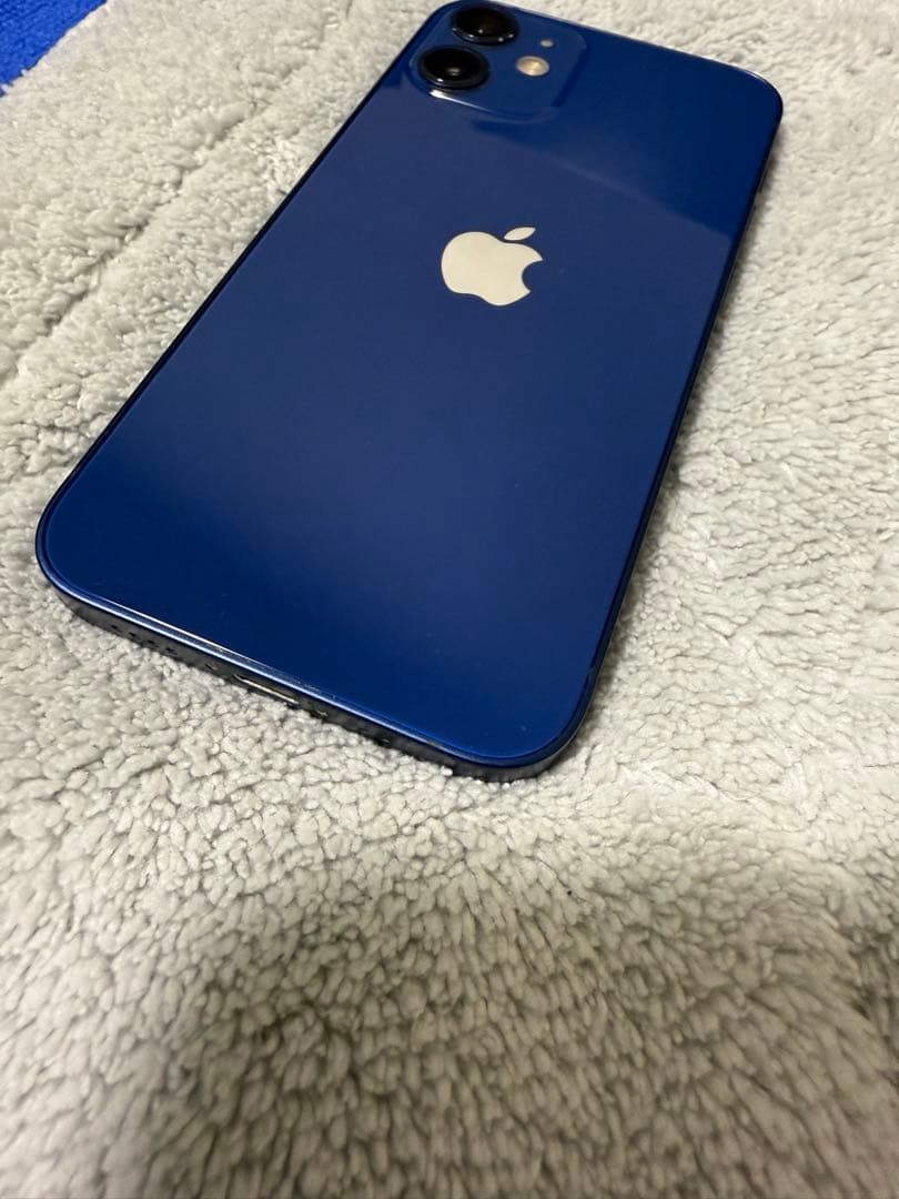 Apple iPhone 12 mini ブルー 256GB あんしんデータ消去 - メルカリ