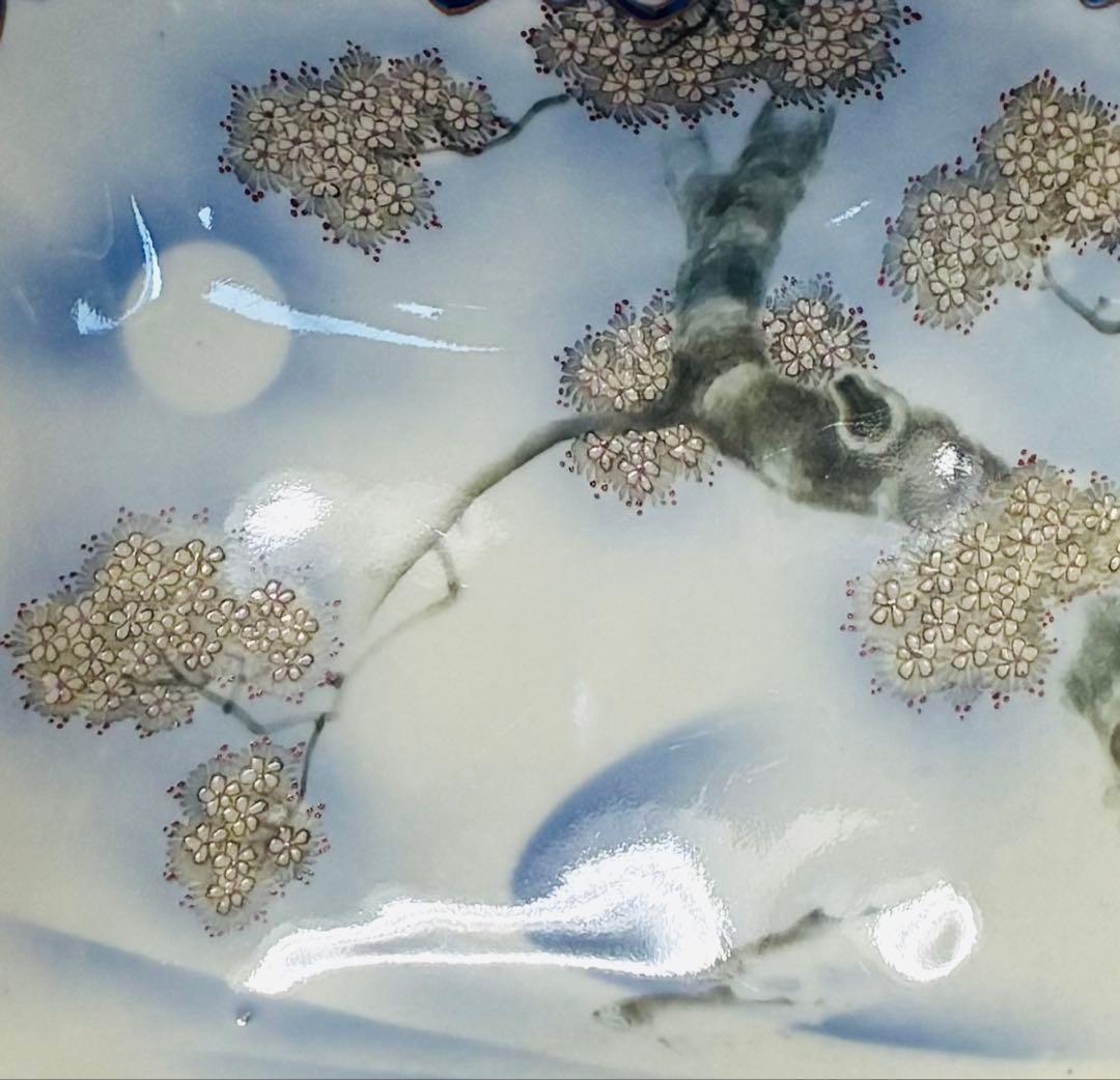 専用 明治末 大正 香蘭社 高級食器 色絵金彩桜樹鮎文 高台皿 - メルカリ