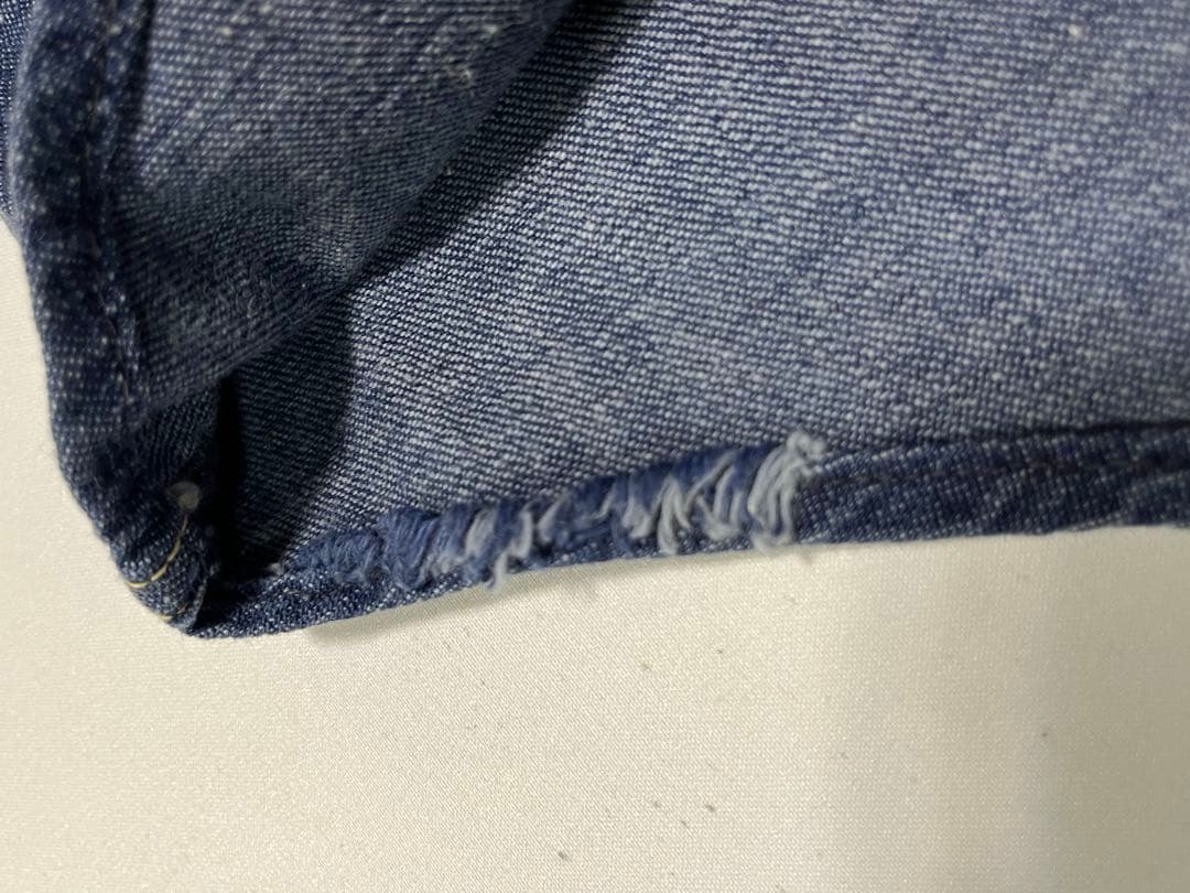 60s 白タグ SEARS ROEBUCKS デニムシャツ ウエスタン シアーズ - メルカリ