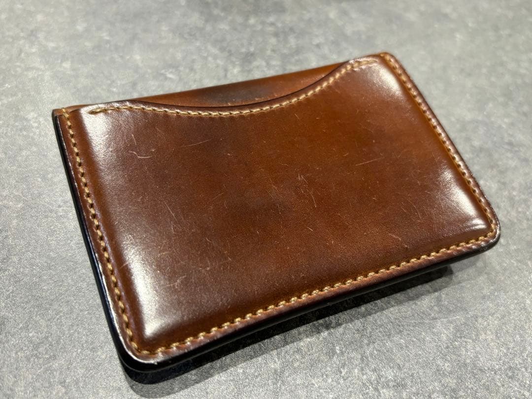 ワイルドスワンズ シェルコードバン タング マホガニー - メルカリ