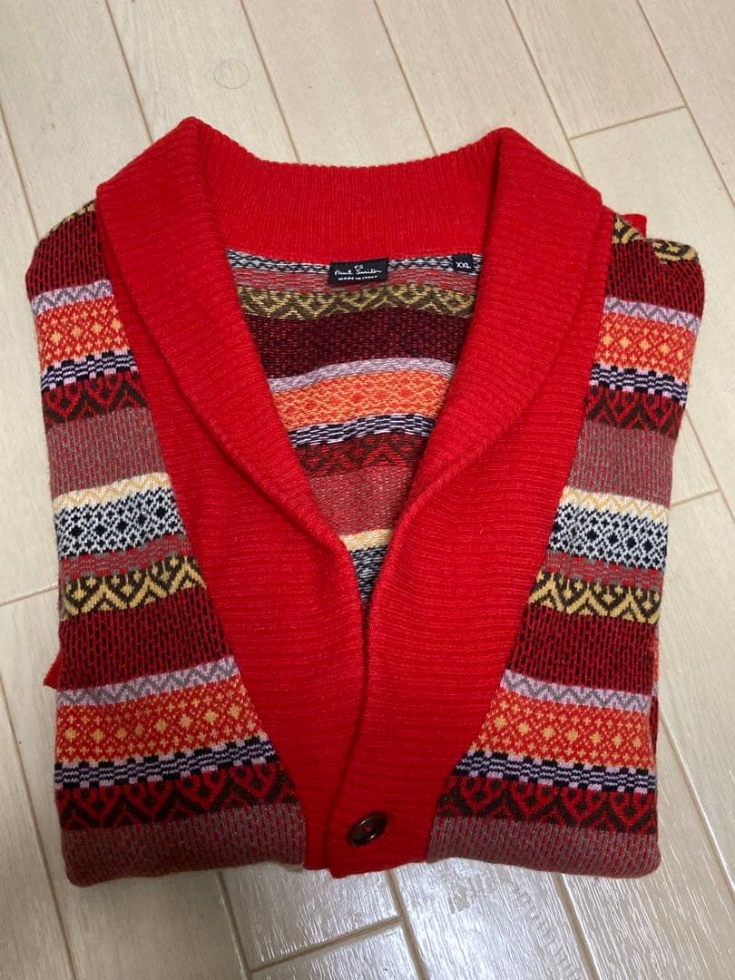 希少XXL/カシミヤ混】PS Paul Smith カーディガン イタリア製 - メルカリ