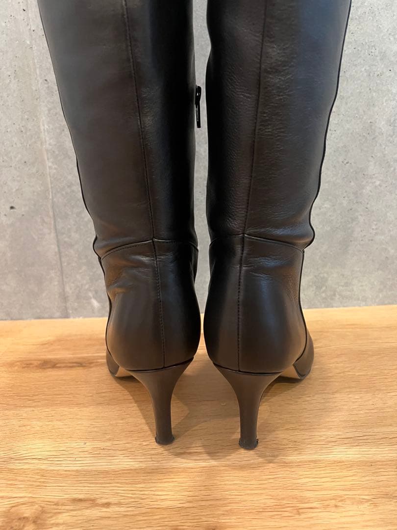 美品】GALLARDA GALANTE 2.718ロングブーツ black37