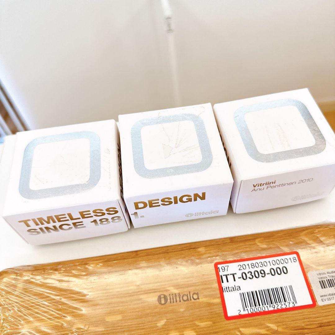 iittala ビトリーニ ボックス 木製トレー Vitriini ケース - メルカリ