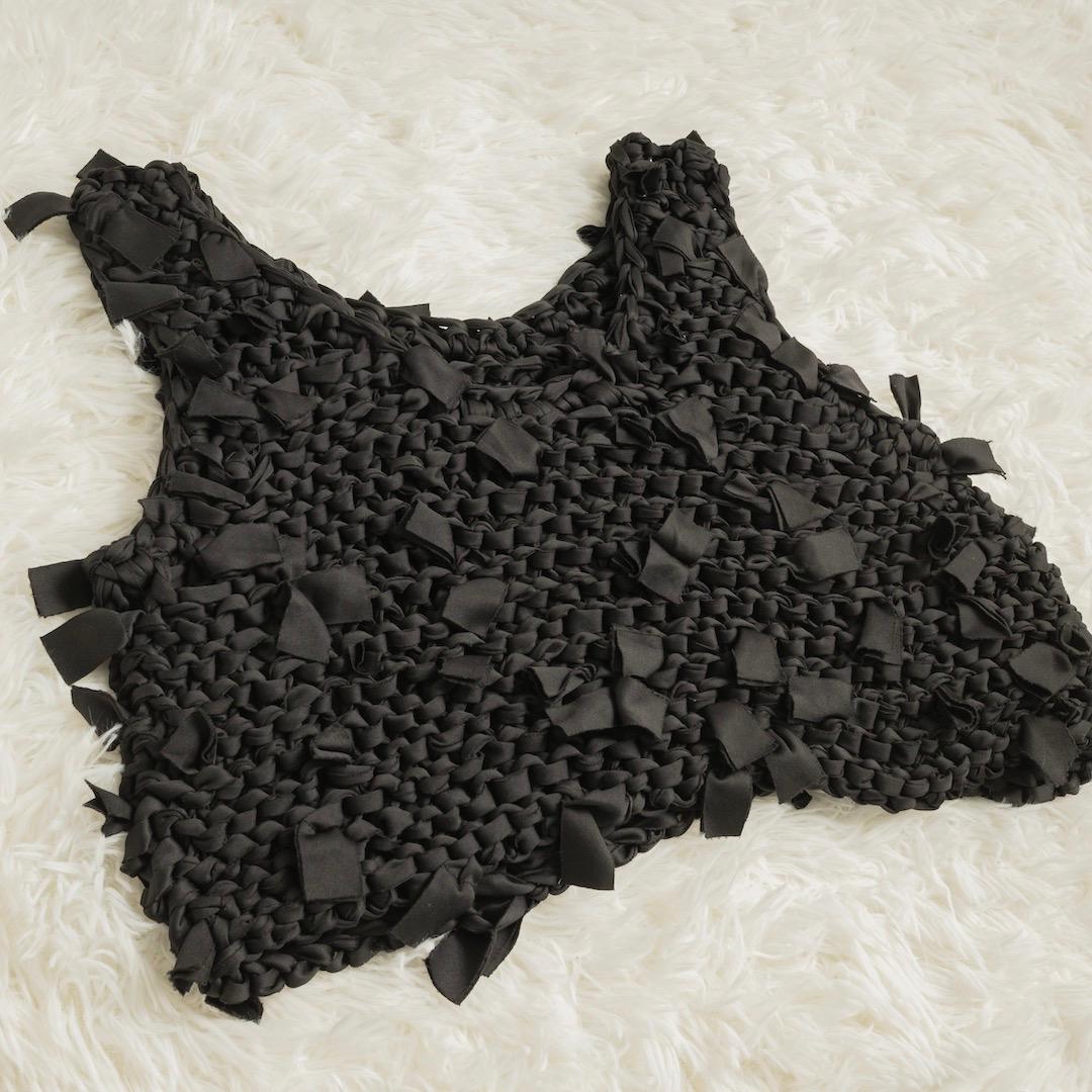 未使用 ADAM ET ROPE アダムエロペ 25AW テープヤーンベスト - メルカリ