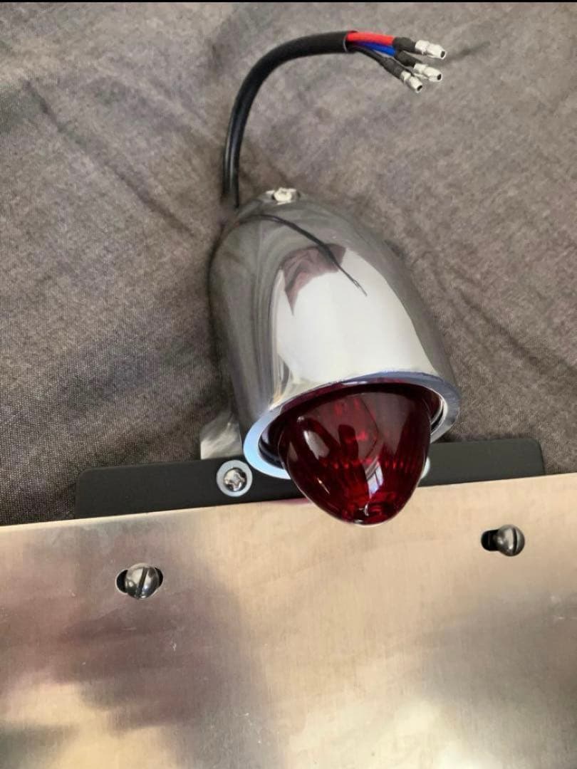 ビンテージオールドスパルト復刻 12V ガラスレンズ テールランプ