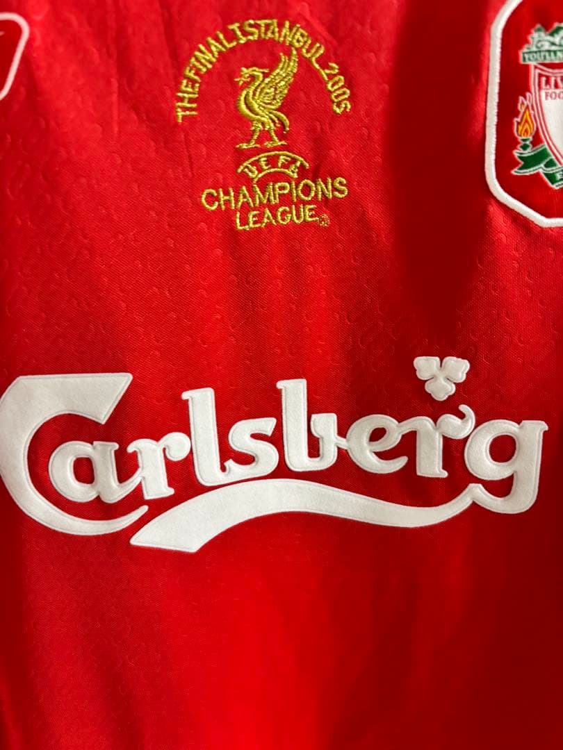 楓*様 リバプール ジェラード サイン入りユニフォーム - メルカリ