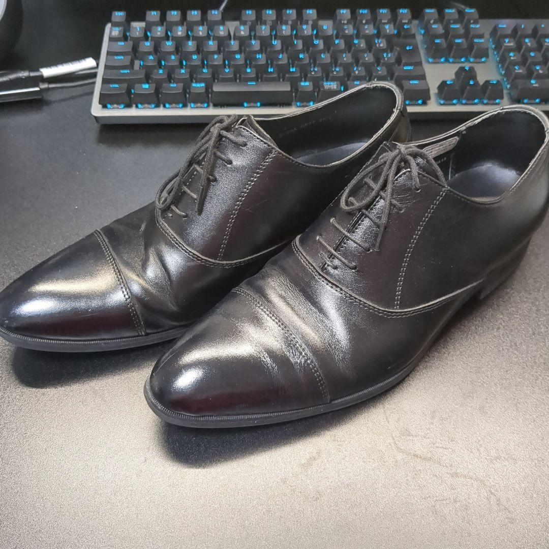 リーガル ストレートチップ ドレスシューズ/本革 (LWG)/セメント製