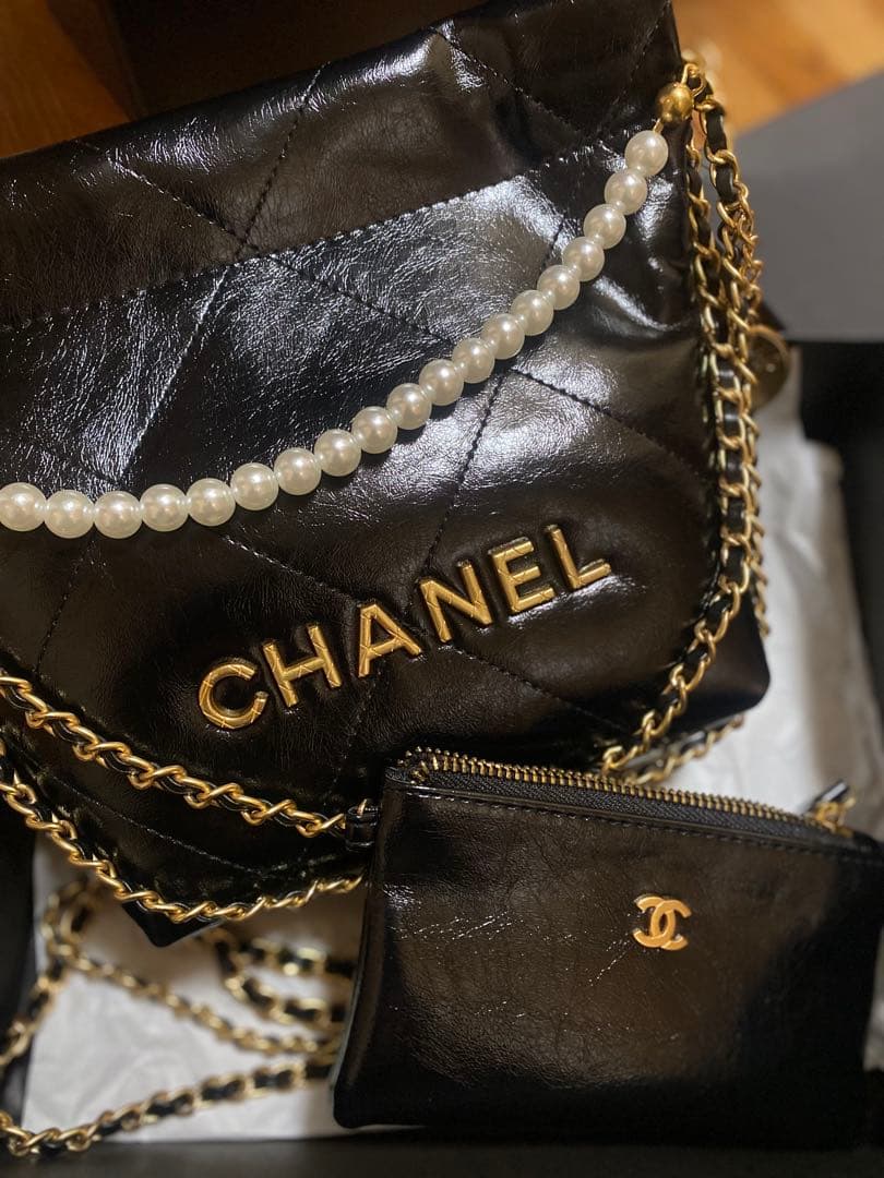 最終価格♡新品、未使用♡CHANEL ノベルティブラック2WYショルダー