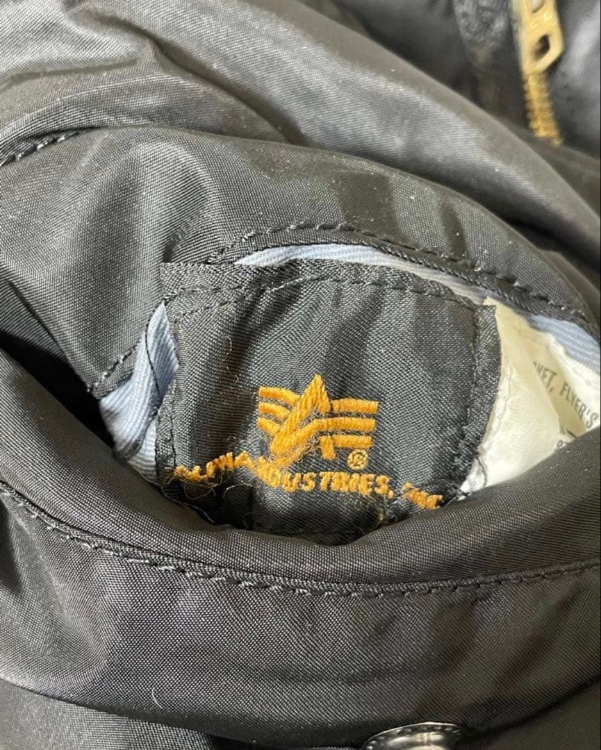 【ALPHA】 アルファ ma -1 フライトジャケット リバーシブル M