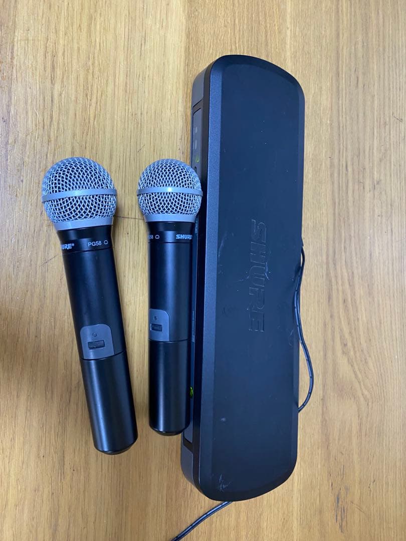 SHURE シュアー PG58 set ワイヤレス マイク PG88 レシーバー - メルカリ