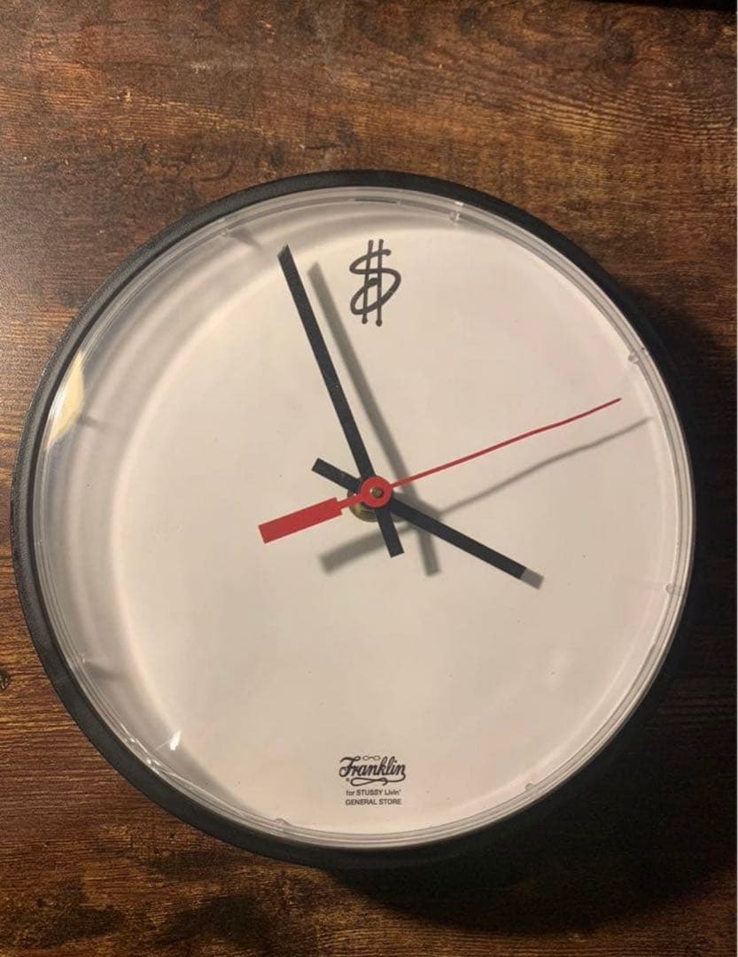 stussy Livin' general store 壁掛け時計 希少 極美品 STUSSY Livin' General Store 時計 - メルカリ