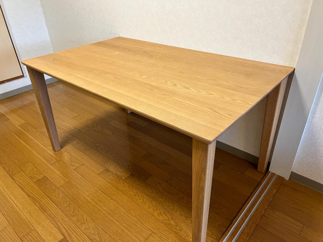 p*i様 浜本工芸 無垢オーク ダイニングテーブル 幅135奥行80高69（定価