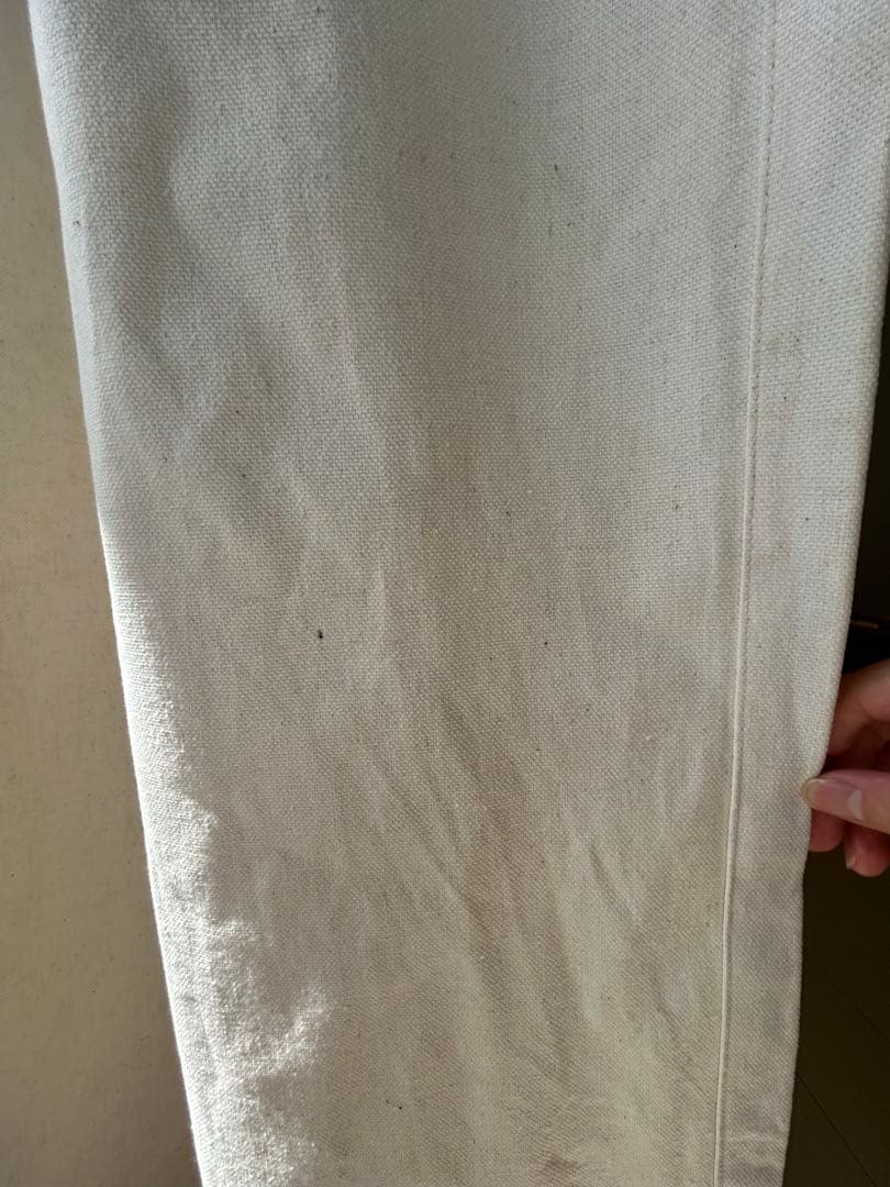 《最終値下げ》momo natural モモナチュラル リネンカーテン　2枚組