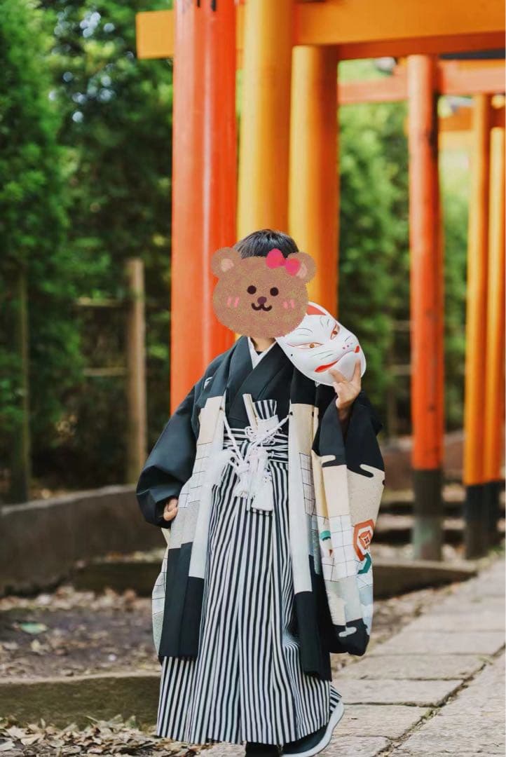 お値下げ！七五三 5歳男児 鷹 宝船 身長110cm前後 - メルカリ