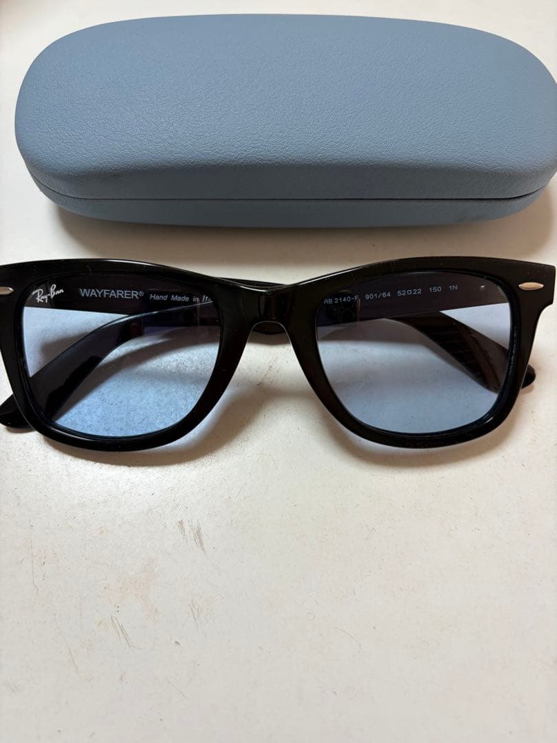 レイバン2140-f アジアンフィット52サイズ グランメゾンブルー同色同型