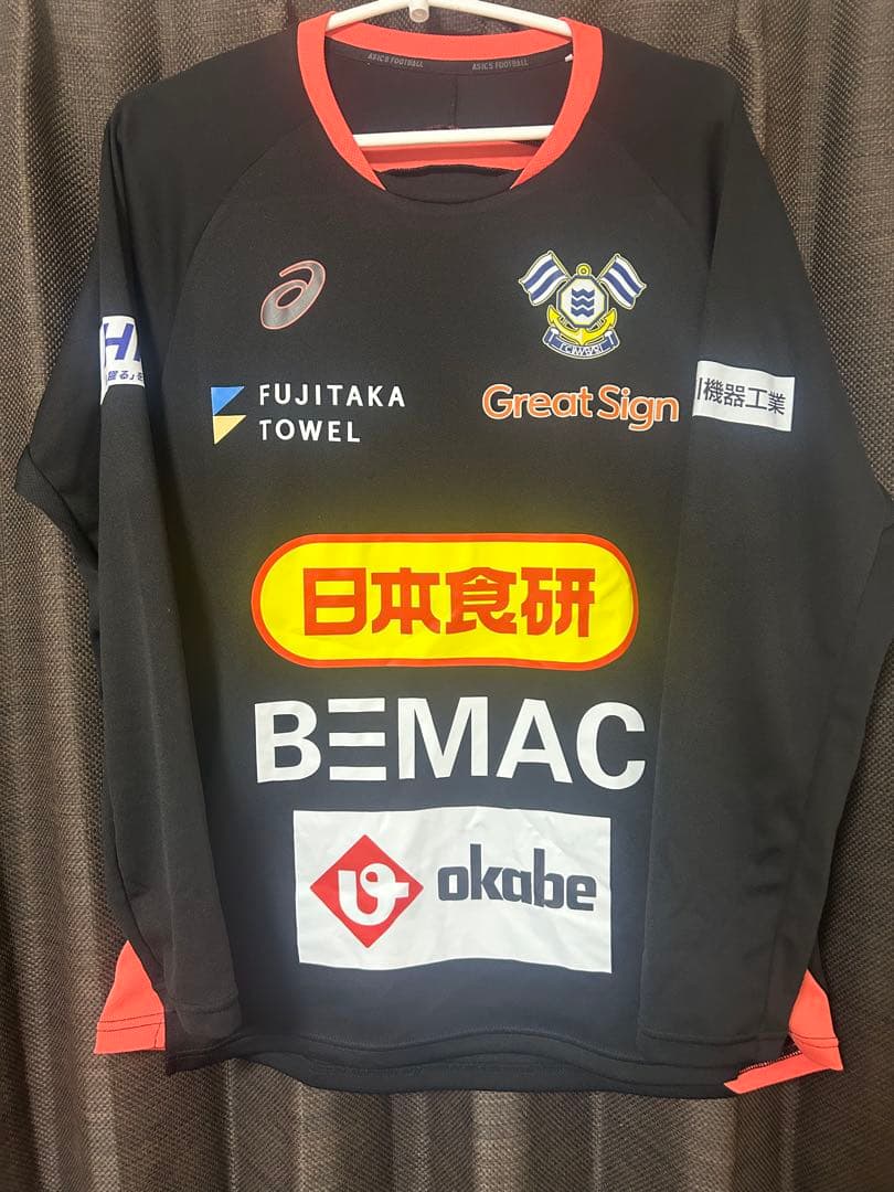 FC今治 練習着 非売品 黒 長袖ジャージ スポンサー多数 - メルカリ