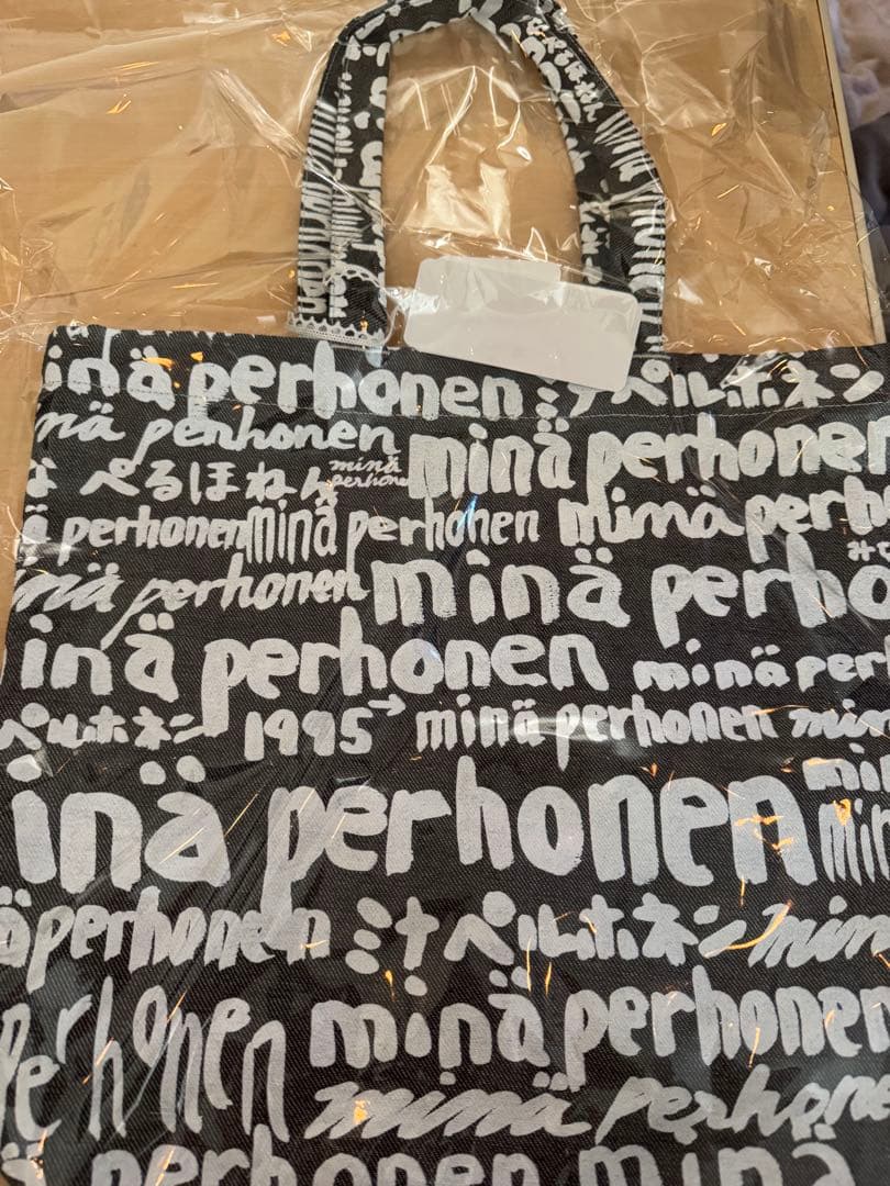 ミナペルホネン つぐ展 ロゴ トートバッグ - メルカリ