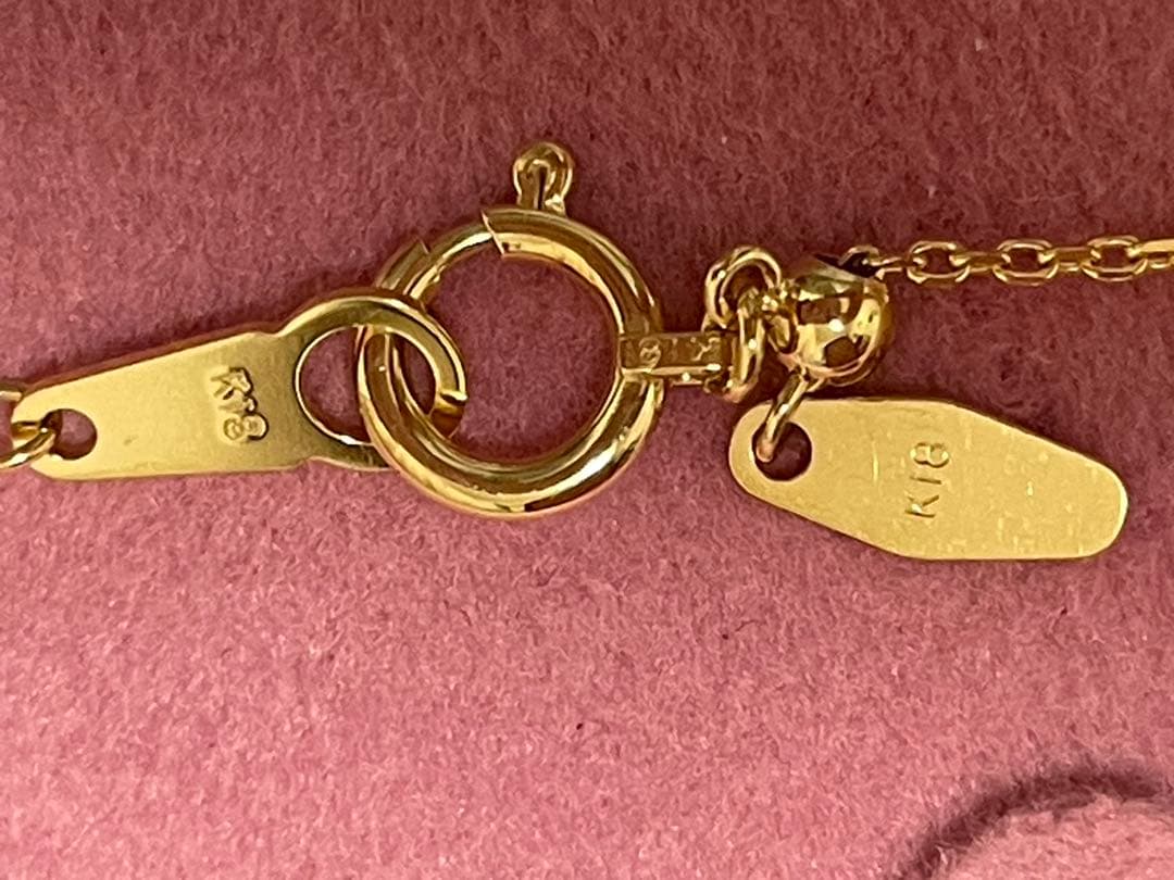 天然 ダイヤモンド F VS 一粒ネックレス 0.514ct K18YG