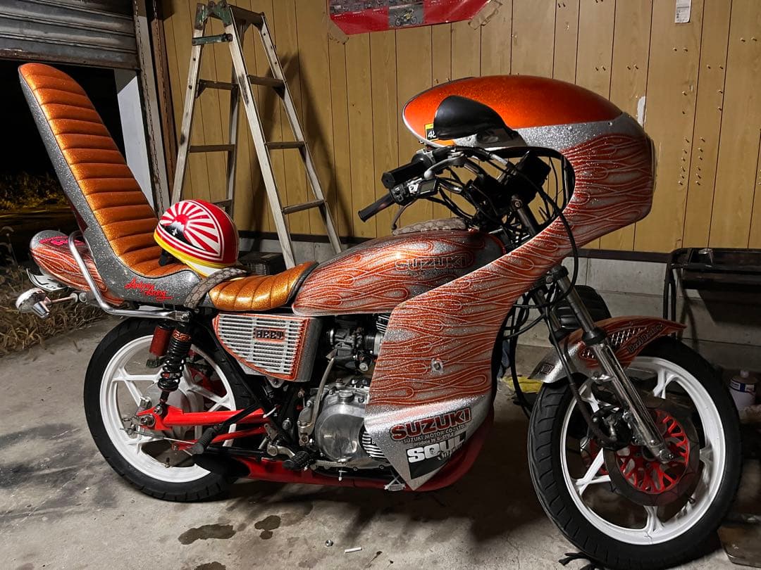 GS400 外装セット ロケットカウル シート タンク サイドカバー テール