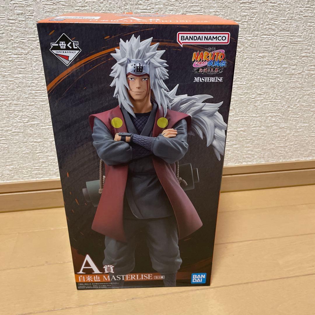 一番くじ NARUTO ナルト 伝説の三忍 A賞 自来也 フィギュア 未開封