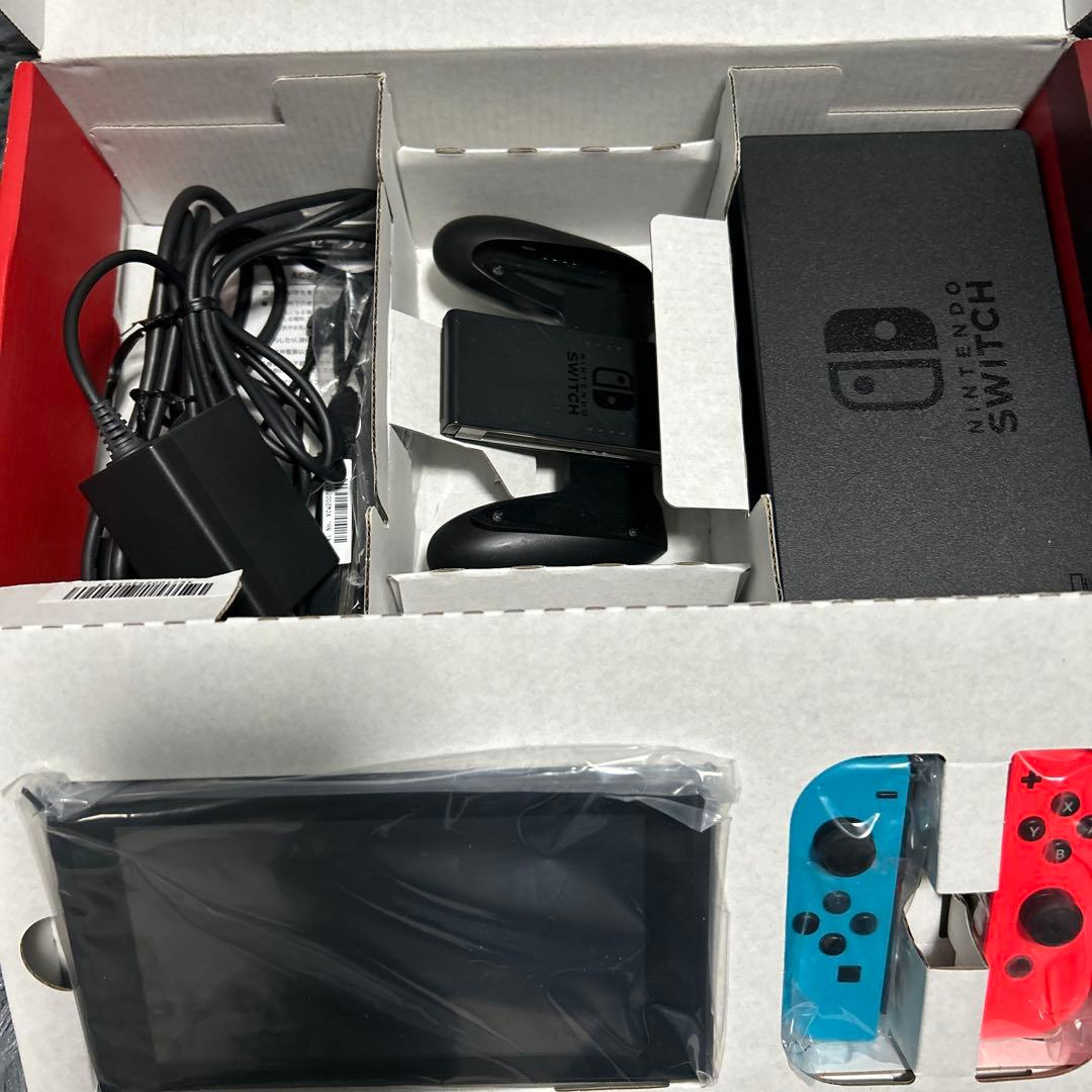 Nintendo Switch 本体 全セット 箱無し価格設定中 Nintendo Switch 箱なし 付属品完備 ニンテンドースイッチ Switch 本体