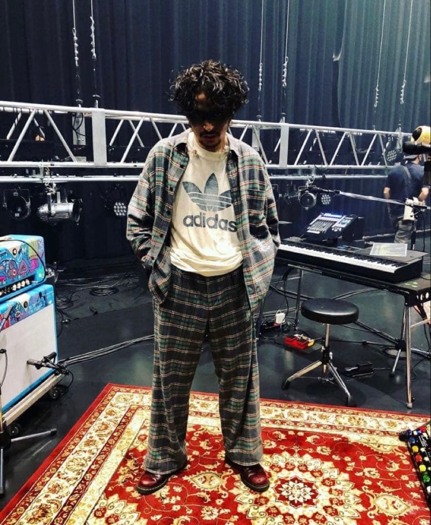 常田大希着用] hyakki フランネルチェックシャツ - メルカリ