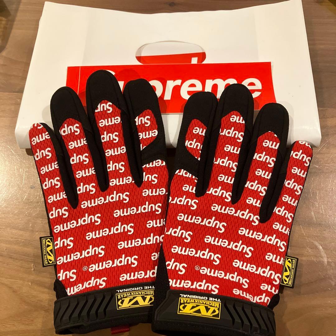 Supreme Mechanix Wear グローブ レッド/ブラック L