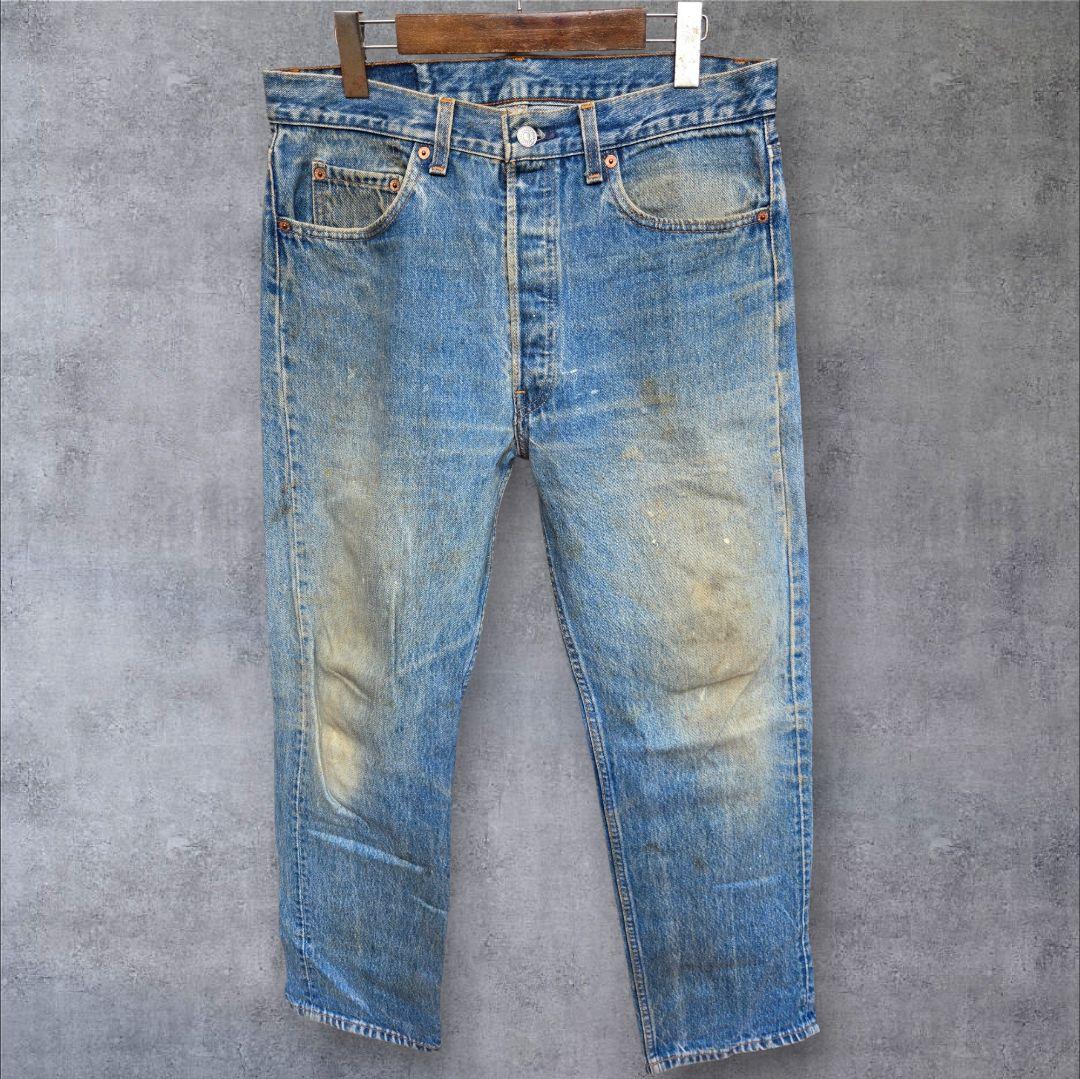 断捨離】90s Levi's501xx USA製 刻印520 W34 濃淡良し - メルカリ