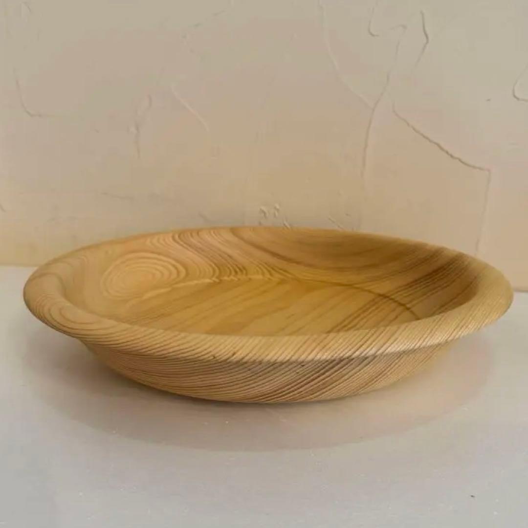 オケクラフト 木那 kina 木製大皿 33㎝ 木の器 wood plate - メルカリ