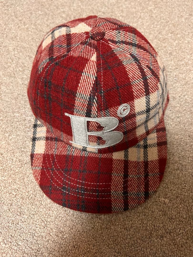 Beck and call B logo チェック柄キャップ - メルカリ