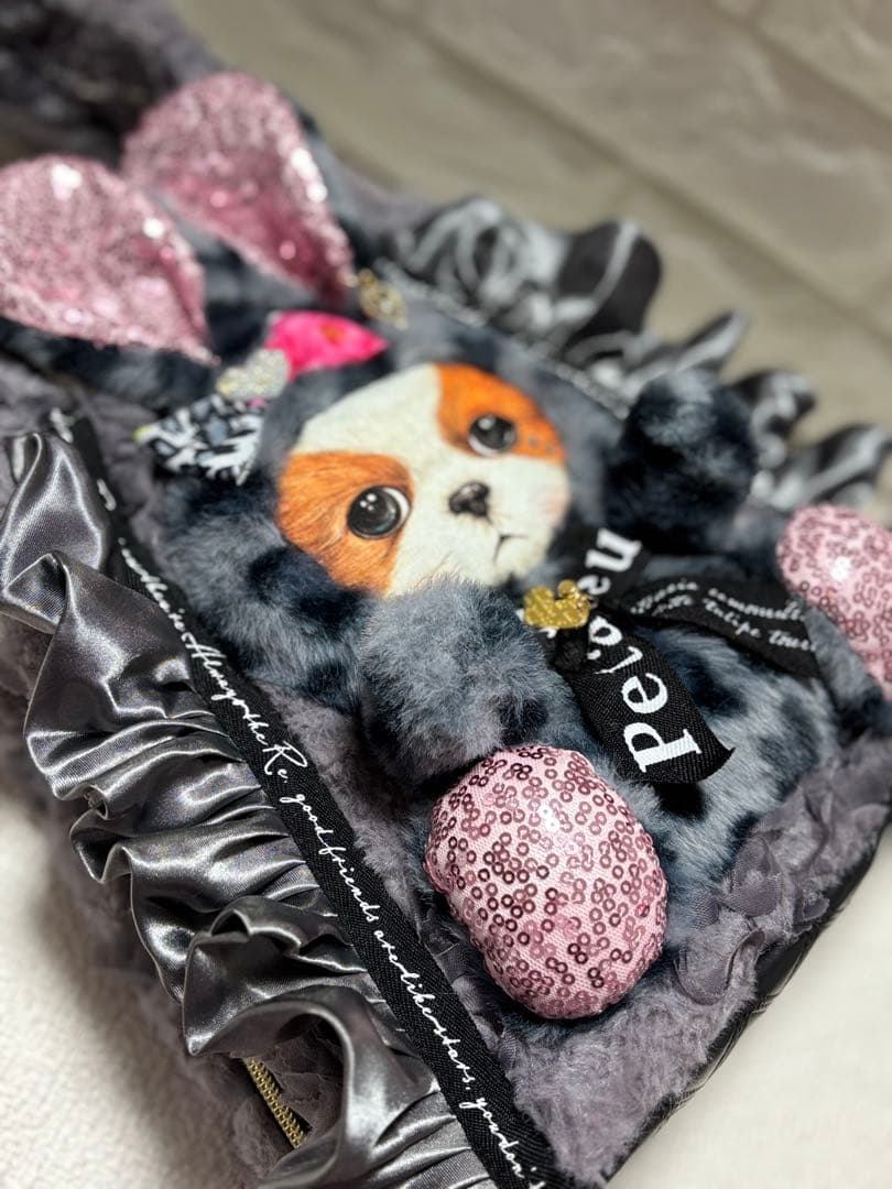 コヤンイサムチョン サイドファスナーバッグ アンコちゃん（大