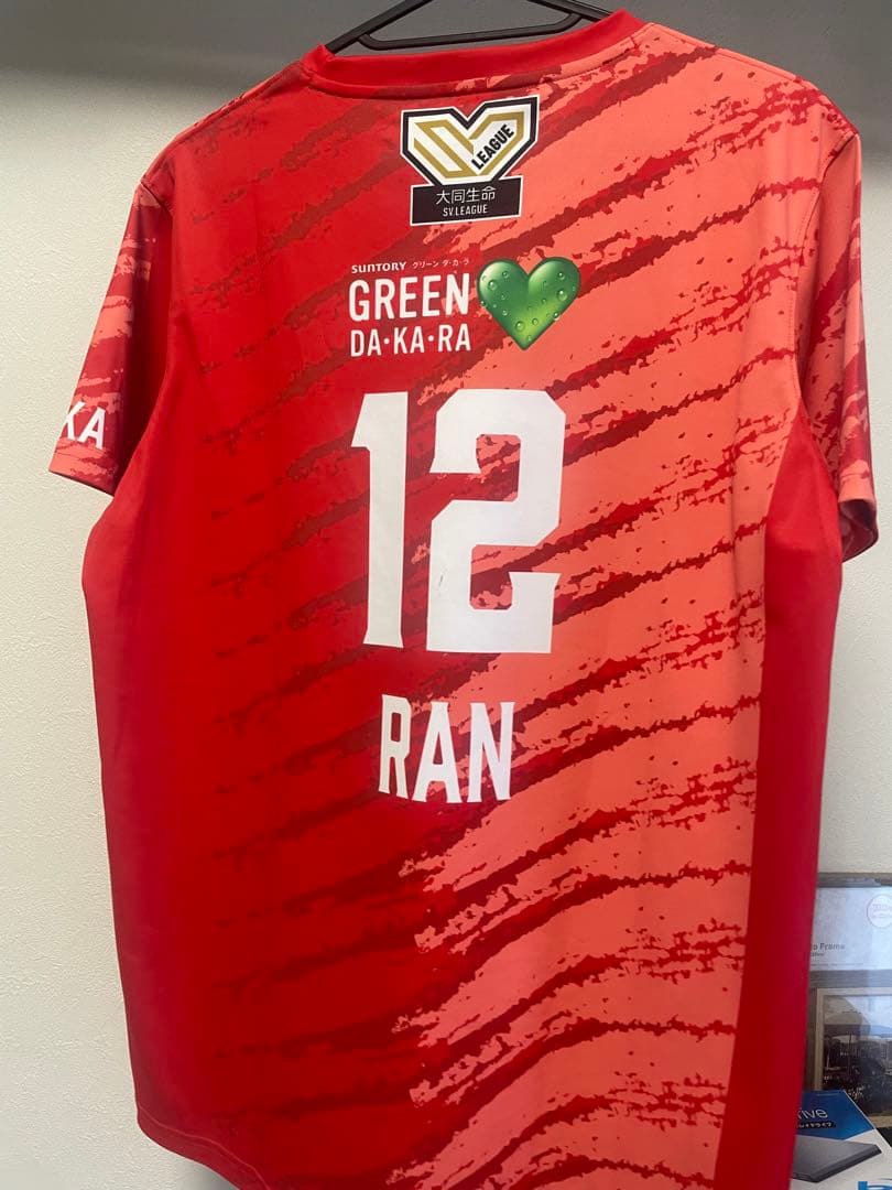 サントリーサンバーズ 12番 髙橋藍 ユニフォーム Lサイズ & フォトタオル