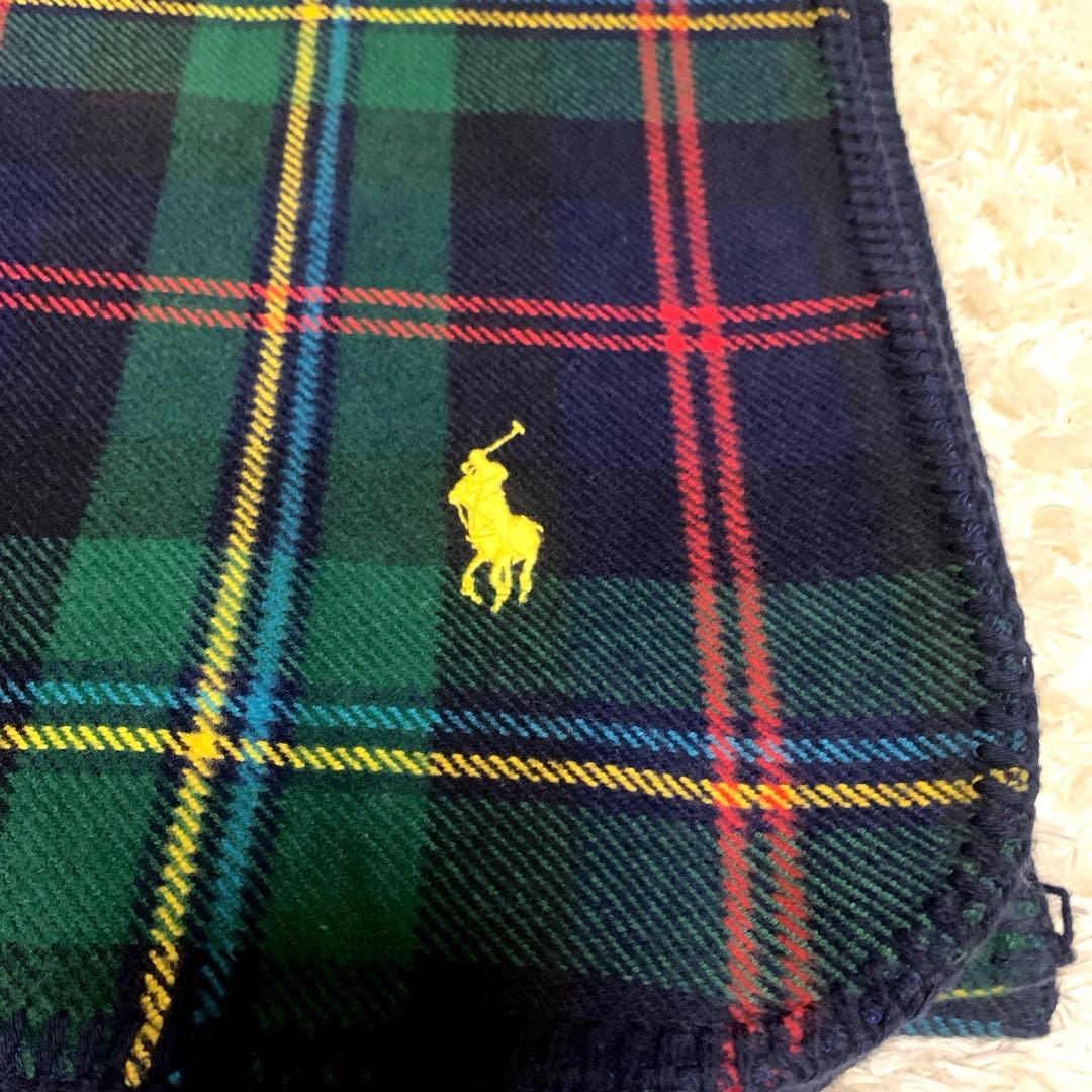 Ralph Lauren タータンチェック ブランケット - メルカリ