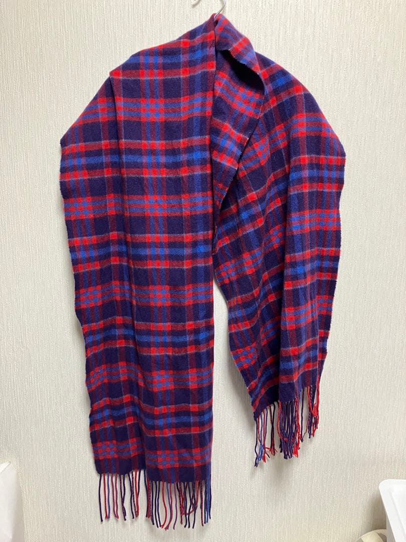 お値下げ中！ Vivienne Westwood チェック柄マフラー オーブ刺繍